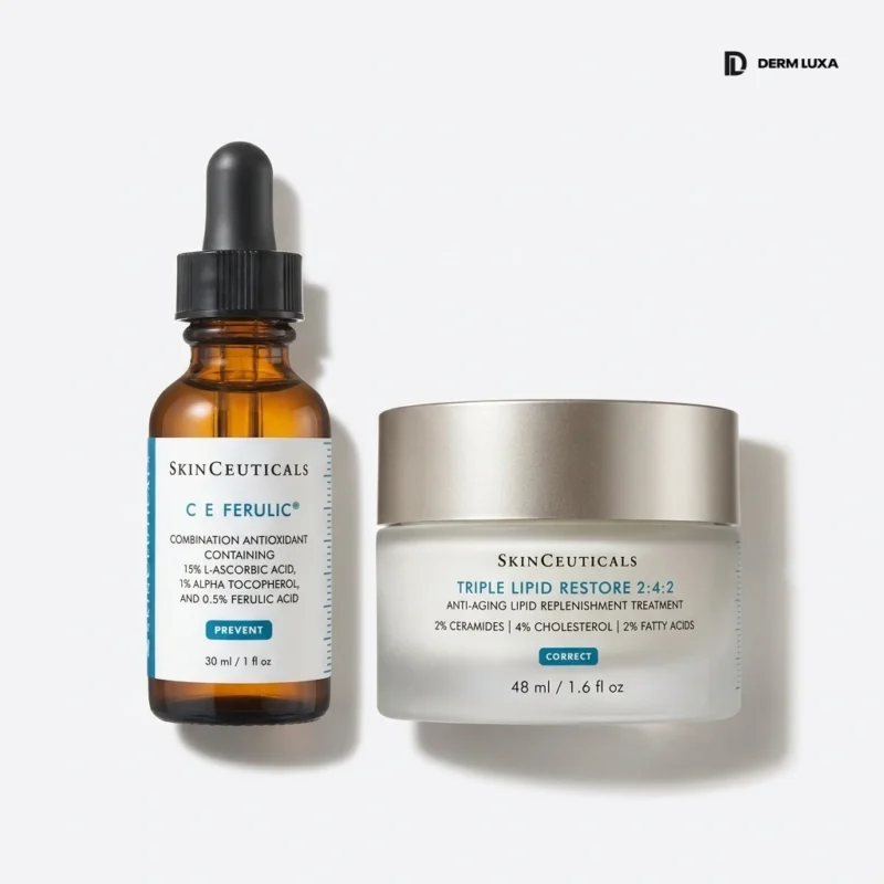 SkinCeuticals Anti-Aging Radiance Kit: C E Ferulic + Triple Lipid Restore 2:4:2