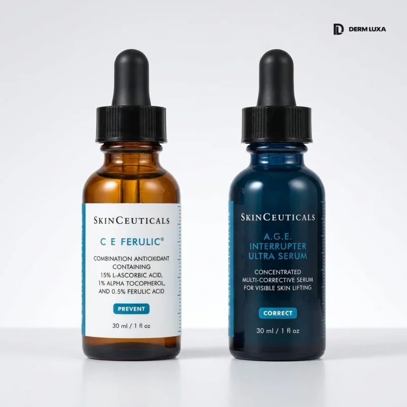 Lift & Brighten Duo: SkinCeuticals C E Ferulic + A.G.E. Interrupter Ultra Serum