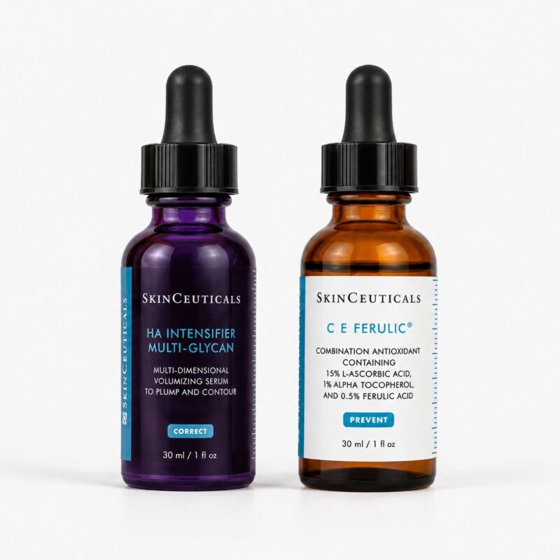 Hydrate & Glow Duo: SkinCeuticals C E Ferulic + HA Intensifier Multi-Glycan