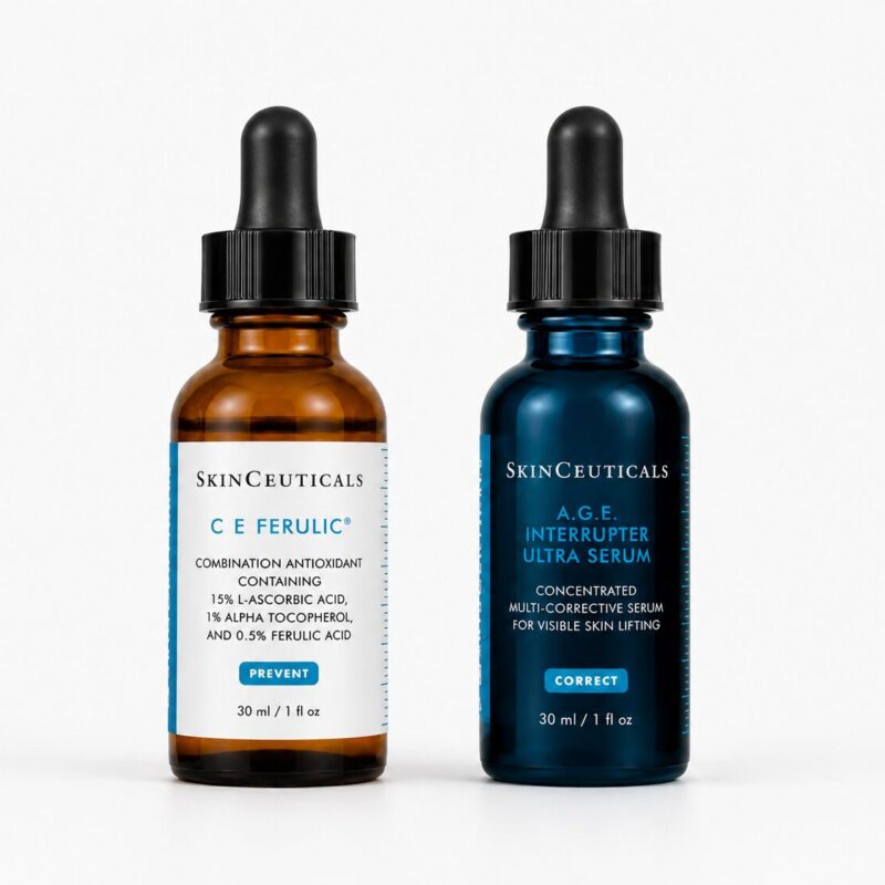 Lift & Brighten Duo: SkinCeuticals C E Ferulic + A.G.E. Interrupter Ultra Serum (Save $70)