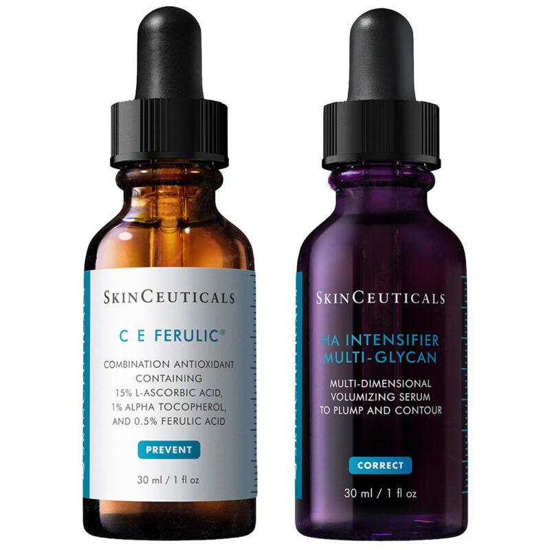 Hydrate & Glow Duo: SkinCeuticals C E Ferulic + HA Intensifier Multi-Glycan