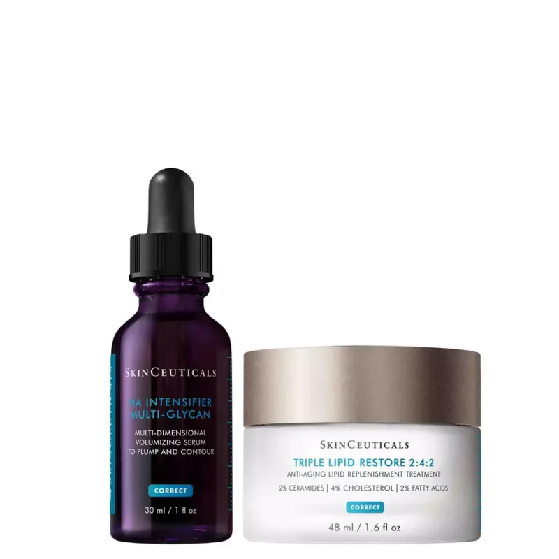 SkinCeuticals Radiant Skin Duo: Triple Lipid Restore 2:4:2 + HA Intensifier Multi-Glycan